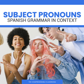 Preview of Subject Pronouns in Spanish