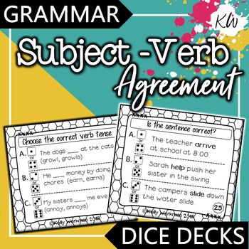 Preview of Subject Verb Agreement Game