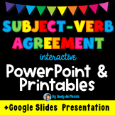 Subject-Verb Agreement PowerPoint and Worksheets