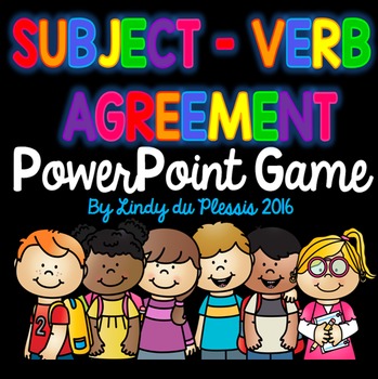 Preview of Subject Verb Agreement PowerPoint Game