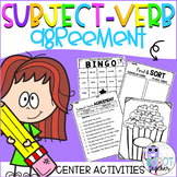 Subject-Verb Agreement Activities