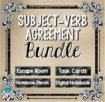 Preview of Subject Verb Agreement Bundle