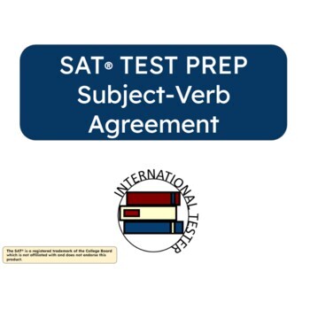 Preview of Subject Verb Agreement | Digital SAT® Writing Test Prep