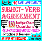 Subject Verb Agreement: Grammar Practice & Reviews. 5th-6t