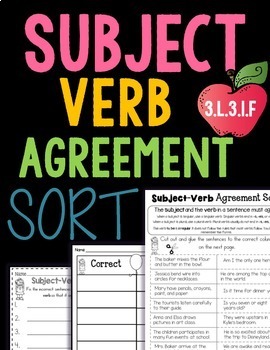 Preview of Subject Verb Agreement