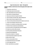 Subject-Verb Agreement Study Guide