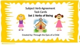 Subject Verb Agreement Task Cards