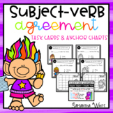 Subject-Verb Agreement Task Cards & Anchor Charts