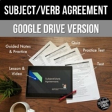 Subject Verb Agreement Unit - Distance Learning - Self-Gra
