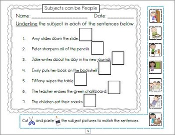 subject verb agreement worksheets and posters by nylas crafty teaching