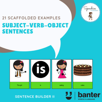 Preview of Subject Verb Object (SVO) Sentences