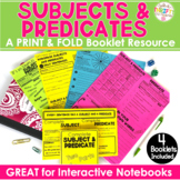 Subject and Predicate Activities Print & Fold Interactive 