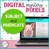 Subject and Predicate Pixel Art Digital Mystery Pictures G