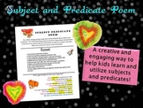 Subject and Predicate Poem
