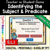Subject and Predicate Powerpoint Game #3