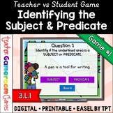 Subject and Predicate Powerpoint Game #1