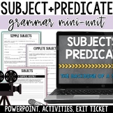 Subject and Predicate Worksheets and PowerPoint Mini-Lessons