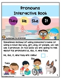 Subjective Pronoun Interactive Book
