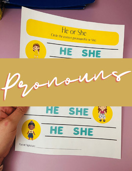 Preview of Subjective Pronouns