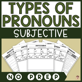Subjective Pronouns | NO PREP Directed Drawing | Dinosaur Theme