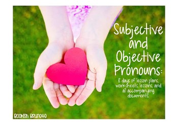 Preview of Subjective and Objective Pronouns