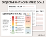 Subjective units of distress scale, SUDS, therapy workshee