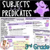 Subjects and Predicates | 3rd Grade
