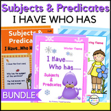 Subjects and Predicates Bundle I Have Who Has Games