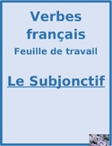 Subjonctif (Subjunctive in French) WEIRDOS Worksheets Dist