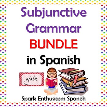 Preview of Subjunctive Grammar Packet in Spanish