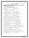 Subjunctive Versus Indicative Practice with WEIRDO and Adv