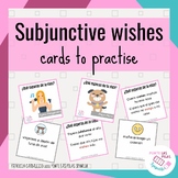 Subjunctive flash cards for wishes in Spanish for Junior a