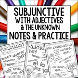 Subjunctive with Adjectives Unknown and Nonexistent Guided
