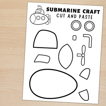 Submarine Craft | Transportation Craft | Build a Submarine | TPT
