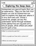 Submarine Day: Engaging Reading Passages for K-2 - Explore