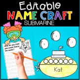 Submarine Editable Name Craft