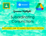 Subordinating Conjunctions Slideshow