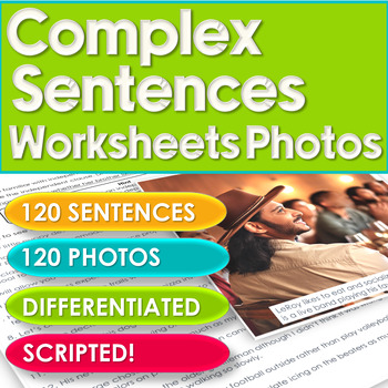 Preview of Subordinating Conjunctions and Clauses| Syntax| Worksheets and Photos