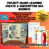 Subscription Box Company Project for Entrepreneurship and 