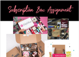 Subscription Box Project for Remote Learning - ENGAGING & 
