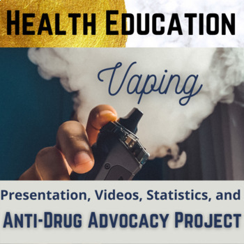 Preview of Substance Abuse: Vape Presentation with Social Media Project