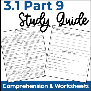 Preview of Substep 3.1 Reading System Part 9 Study Guide