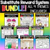 Substitute Behavior Management Rewards BUNDLE!