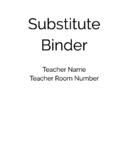 Substitute Binder