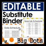 Substitute Binder - Big Dots