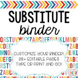 Substitute Binder EDITABLE