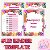 Substitute Binder - Editable Sub Plan Templates