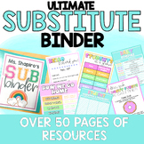 Substitute Binder: Schedules, Roster, Usernames, Dismissal