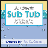 Substitute Binder - The Ultimate Substitute Teacher Binder Guide