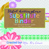 Editable Substitute Binder { Tribal Herringbone } The Ulti